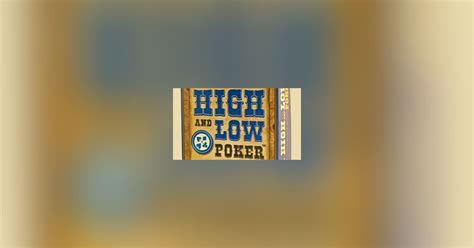 High and Low Poker | Board Game | BoardGameGeek