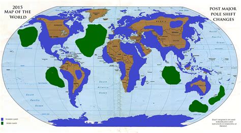 New World Land Maps After A Global Pole Shift: Opinions and Projections ...