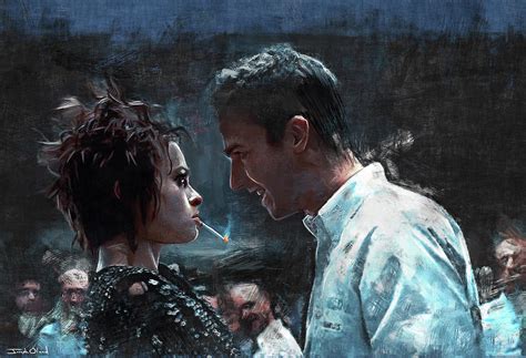 The Confrontation With Marla - Fight Club Painting by Joseph Oland - Pixels