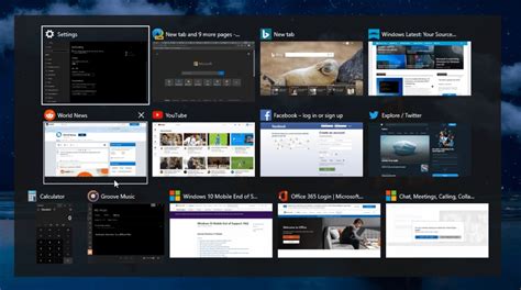 A closer look at Windows 10's new Alt+Tab experience