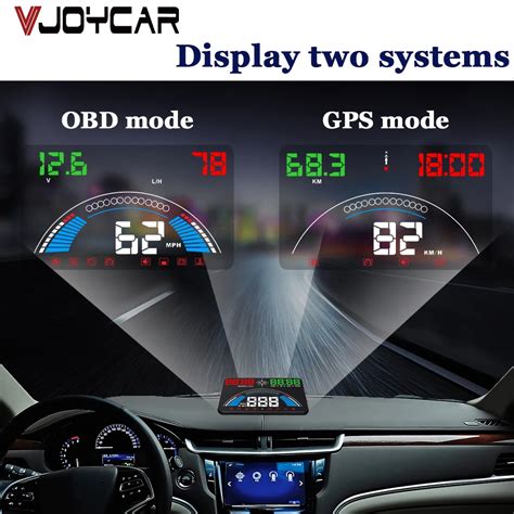 Discount Offer 2 In 1 Hud Obd2 Gps Head Up Display Digital Speedometer Car Speed Projector ...