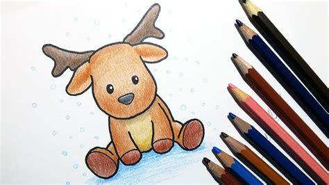 Cute Christmas Cartoons To Draw