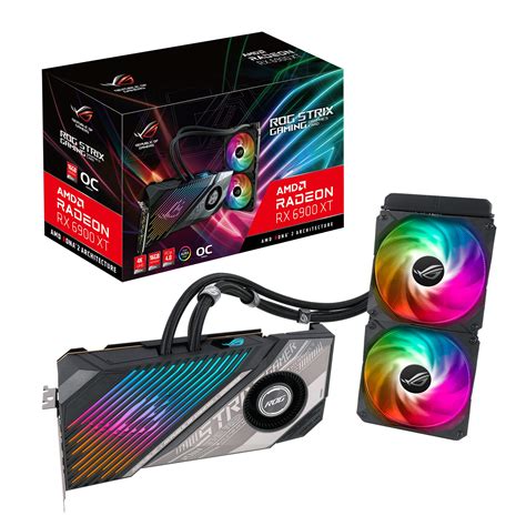 ASUS ROG Strix LC AMD Radeon™ RX 6900 XT OC Edition Gaming Graphics ...