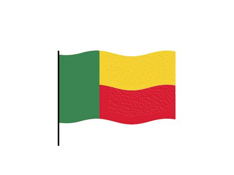 Benin flag Lottie JSON animation by lottiefilestore on Dribbble