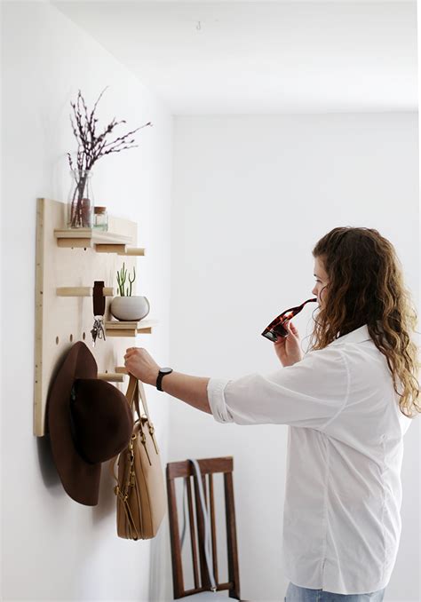 DIY Pegboard Wall Organizer - The Merrythought