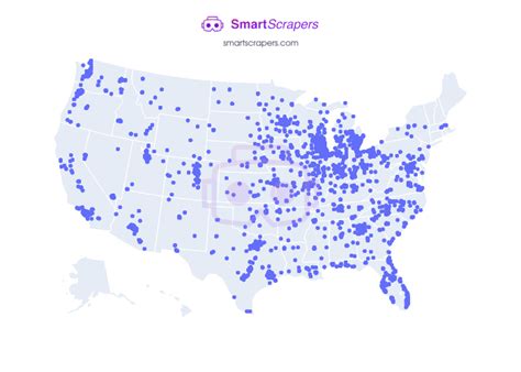 Numbers of Jimmy John's in United States | SmartScrapers