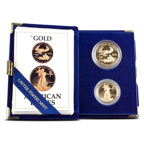 1.5 oz. American Eagle Gold Coin 2 Piece Set - Premier Gold Co