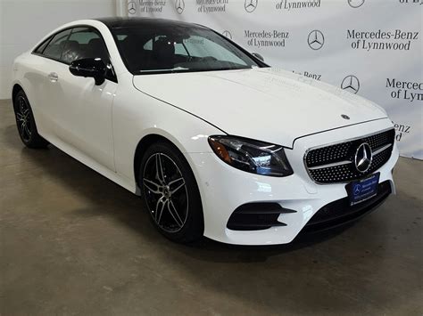 New 2019 Mercedes-Benz E-Class E 450 4MATIC® Coupe Coupe in Lynnwood ...