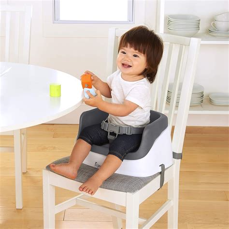 Buy Ingenuity SmartClean Toddler Booster Seat for Dining Table with 3 ...