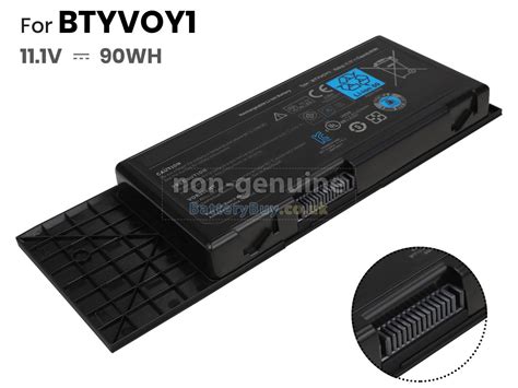 Dell Alienware M17X R4 replacement battery from United Kingdom(90Wh,9 cells) | BatteryBuy.co.uk