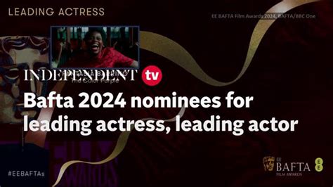 Watch: Bafta 2024 nominees for best film, leading actor and actress ...