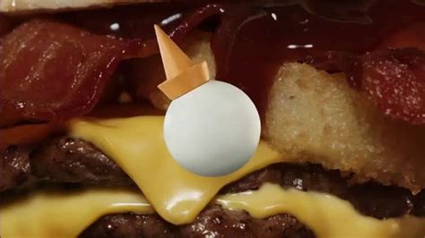 Jack in the Box BBQ Bacon Double Cheeseburger Combo TV Commercial, 'GIF ...