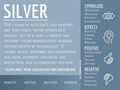 What is the meaning of the color silver – The Meaning Of Color