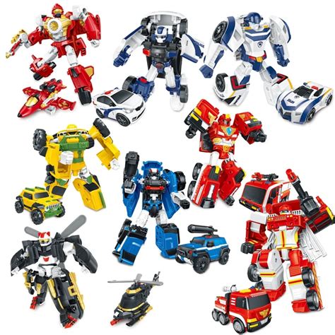 New 8 Style Tobot 3 Generation MINI Transformation Robot Deformation ...