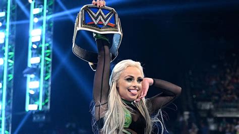 Backstage footage of Liv Morgan from WWE Money in the Bank