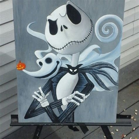 Jack Skellington Painting Painting Art & Collectibles lifepharmafze.com