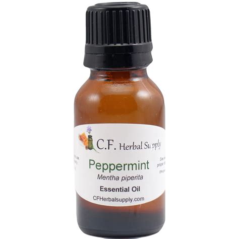 Peppermint Essential Oil, Organic - CF Herbal Supply