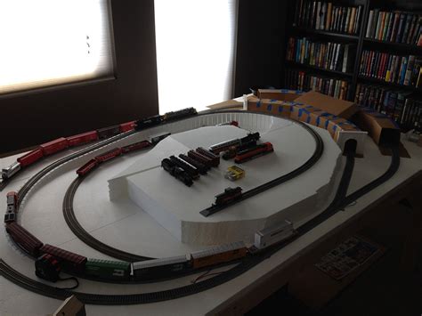 Update on my HO scale train table layout