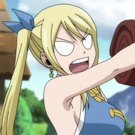 Lucy Heartfilia cute angry