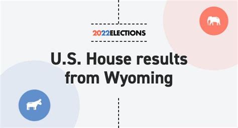 Wyoming House Election Results 2022: Live Map | Midterm Races by District