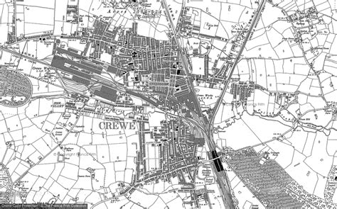 Old Maps of Crewe - Francis Frith