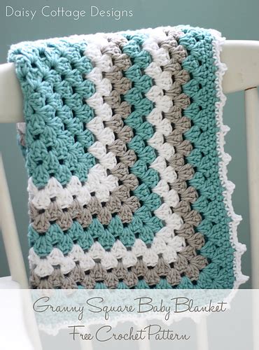 Ravelry: Granny Square Baby Blanket pattern by Lauren Brown