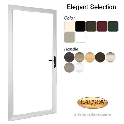 Larson Full Glass Storm Doors - Glass Door Ideas