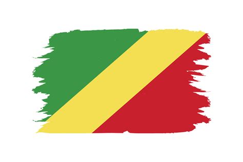 Congo flag official colors vector illustration 35580835 Vector Art at ...