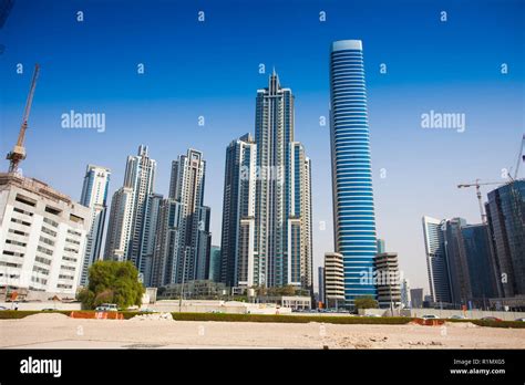 modern buildings in Dubai city, United Arab Emirates Stock Photo - Alamy