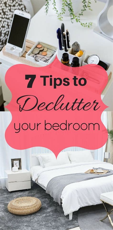 I'm so glad I found these tips to declutter your bedroom. They will ...