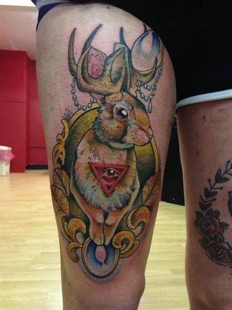 1000+ images about Jackalope Tattoos on Pinterest