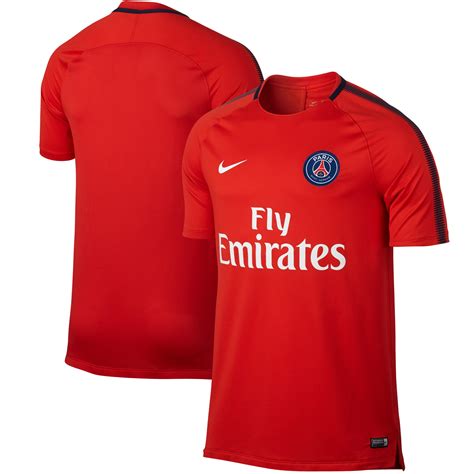 Paris Saint-Germain Nike 2017/18 Squad Training Jersey - Red