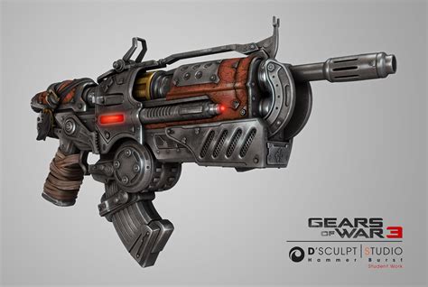 Gear of War_Gun on Behance