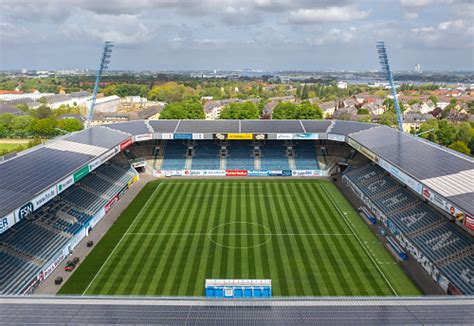 Fc Hansa Rostock Stadium Stock Photo - Download Image Now - Hansa Rostock, Above, Aerial View ...