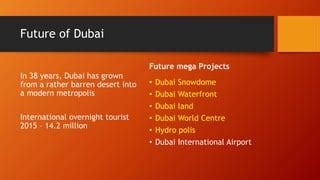 How dubai became dubai | PPT