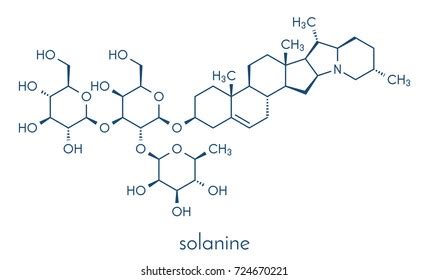 13 Solanine Structure Images, Stock Photos & Vectors | Shutterstock