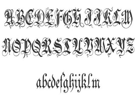 Cool ZOE Graphic Cursive Tattoo Font - Inofashionstyle.com