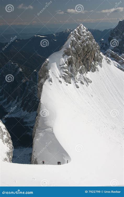 Winter Mountaineers in Julian Alps Stock Image - Image of hiking, park: 7922799