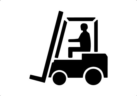 Forklift Stencil (2) – Stencil Warehouse