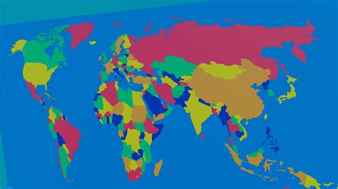 2D World Map With Countries - Download Free 3D model by ercandinsel ...