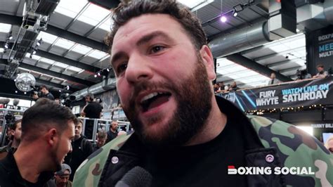 "A BOXING MASTERCLASS!" Shane Fury Reacts to Fury-Whyte Weigh-in ...