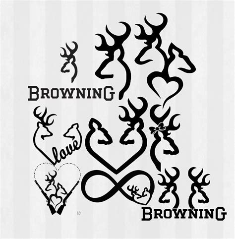 Free SVG Browning Love Svg 15021+ File for Cricut