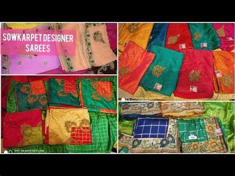 designer sarees shops in sowcarpet chennai - rosegoldcheckeredvans