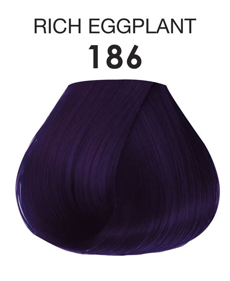 Eggplant Purple Hair