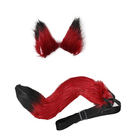 Black And Red Wolf Furry