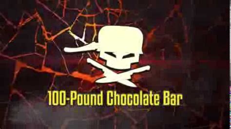 100-Pound Chocolate Bar - Epic Meal Time - YouTube