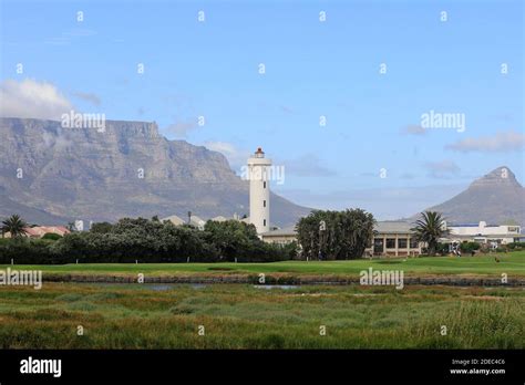 Milnerton lighthouse and golf course near Cape Town, South Africa Stock Photo - Alamy