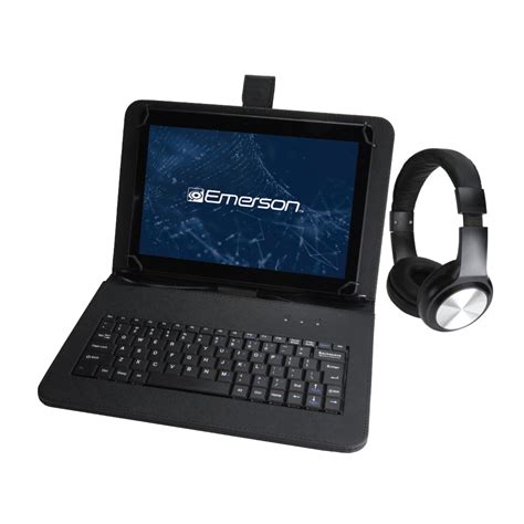 10.1" Tablet Combo with Headphones and USB Keyboard – EMERSONAUDIO