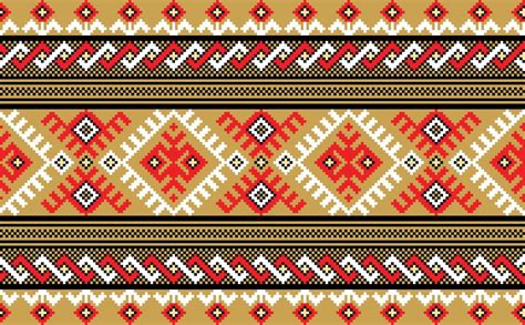 ukrainian, ornament, abstract, pattern, culture, ethnic, seamless, traditional, texture, retro ...