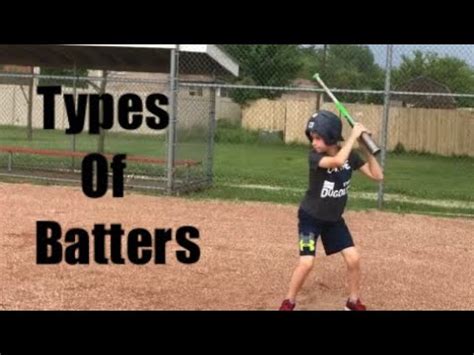 Different Types Of Batters - YouTube